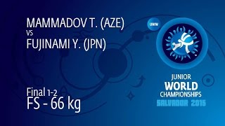GOLD FS - 66 kg: T. MAMMADOV (AZE) df. Y. FUJINAMI (JPN), 3-4