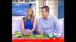 07 06 2014 Radio televizija Srbije Jutarnji program Cvetanje Tise