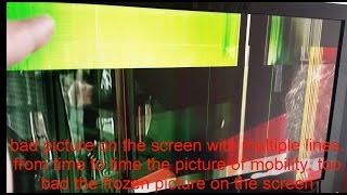 SAMSUNG LE40S86BD. lcd tv. Repair. bad picture. with multiple lines. the picture unstable.