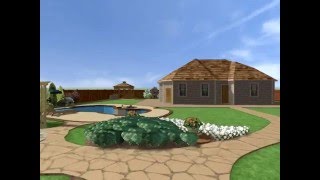 Видео визуализация проекта по курсу "Real Time Landscaping Architect", автор Ксения Тимошенко