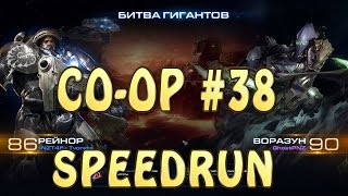 Битва гигантов. SPEEDRUN. Совместные задания StarCraft 2 Legacy of the Void. Рейнор + Воразун