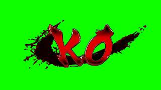 STREET FIGHTER KO GREENSCRE MLG  К О ФУТАЖ НА ЗЕЛЁНОМ ФОНЕ