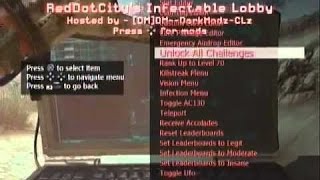 MW2 Cfg mod menu gameplay ps3