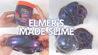 【ASMR】レビュー！エルマーズメイドスライムを触る/ELMER'S Cosmic Shimmer【音フェチ Slime 슬라임】