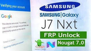 Samsung J7 Pro j730gm j730f j730g frp gmail bypass 100% tested
