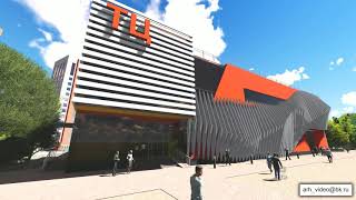 Торговый центр /Архитектурная 3d визуализация / 3d дизайн ландшафта/Realistic 3d Visualization/
