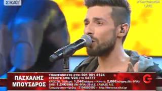 Πασχάλης Μπούσδρος: "Grenade" | 2o Live  | The Voice of Greece