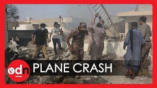 Pakistan Plane Crash: Aircraft Carrying 107 People Crashes in Karachi