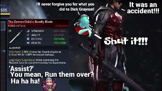 Injustice 2: The Demon Child's Deadly Blade (Robin's Legendary Gear)