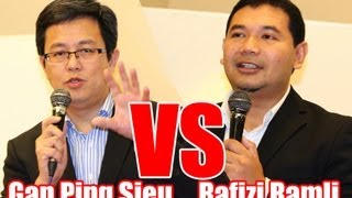 "The Future of My Party" debate: Gan Ping Sieu vs. Rafizi Ramli