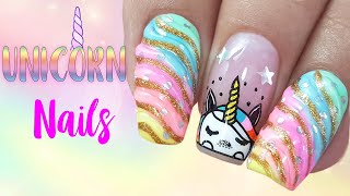 Clase #20 Uñas Efecto unicornio? Efecto 3D// ESMALTE SEMIPERMANENTE //FUNNAILSTATYZ