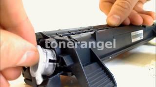 Refill and reset the Brother TN-1020 toner cartridge HL-1111, MFC-1811,DCP-1511