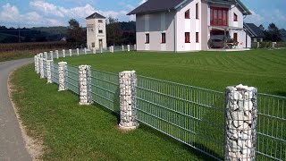 Габионы красивые примеры