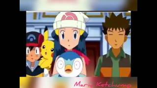 Ash le dice a dawn hermosa/ dawn la princesa