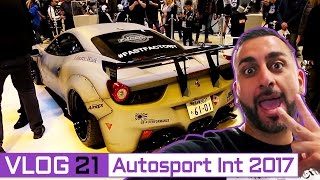 Joking Around at Autosport International Car Show (VLOG 21)
