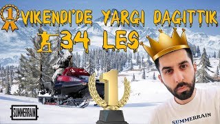 Vikendi'de kills rekoru! (34 Kill) | SummerRain | (PUBG Mobile)