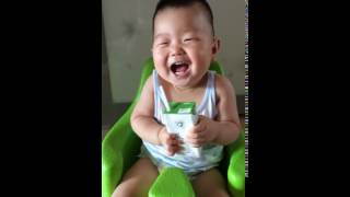 Baby drinking milk