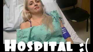 In the hospital...
