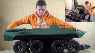 Устройство БТР-80 масштаба 1/6 на базе Krohpit ATV (Russian version)