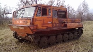 Вездеход ТТМ-3902 ГР "Тайга" Нарезка моментов.