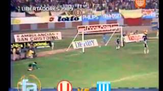 Universitario 2 vs Racing 1 (copa libertadores 89)