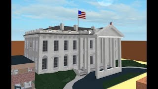 White House Speed Build (Roblox Sandbox)