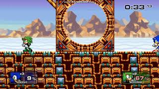 SSF2 Mods Sonic VS Scourge