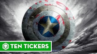 Top 10 nhân vật từng phá hỏng khiên của Captain America | Ten Tickers No. 75