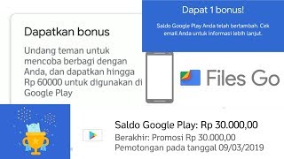 Dapatkan saldo google Playstore GRATIS hanya dengan share file | FILE GO