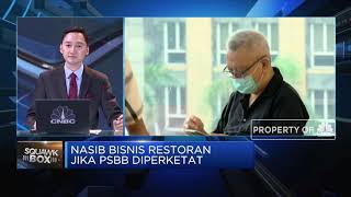 PSBB Ketat, Pengusaha Minta Operasional Restoran Tak Dikurangi