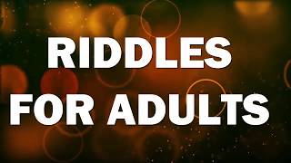 Hard Riddles For Adults Popular in the United States |