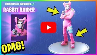 *NEW* "RABBIT RAIDER" SKIN GAMEPLAY! Unlock Legendary Skins in FORTNITE! (Fortnite Battle Royale)