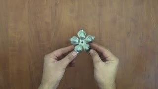Кованые элементы Донецк. Цветок 50.021