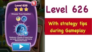 Inside Out Thought Bubbles - Level 626 - Tips and Strategy Gameplay Walkthrough Youtube No Boosters