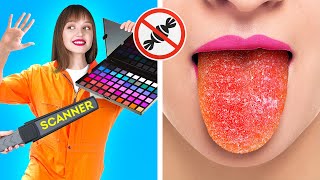 CARA KEREN NGUMPETIN PERMEN KE KELAS || Kiat dan Trik Makanan yang Keren oleh 123 Go Like!