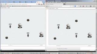 Real-time graphical battle engine - Test 1