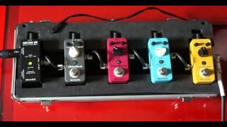Mooer Pedals on Acoustic Guitar
