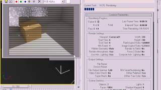 3DMax Dersleri - 0D5 Mental Ray Caustics