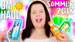 XXL DM HAUL - Urlaubs Edition?☀️ | August 2018 | Vanessa Nicole