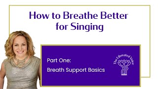 How to Breathe Better for Singing