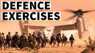 Defence exercises of India with other countries - Current affairs / Static GK