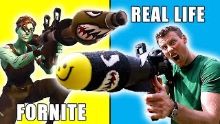 REAL LIFE FORTNITE Rocket Launcher | Nerf Mod!