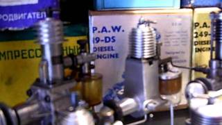 Model diesel engine collection - update..