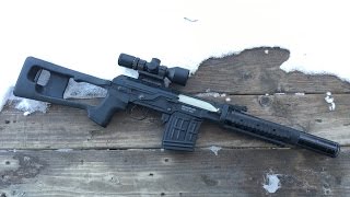 Echo 1 Airsoft SVD: Integrally Suppressed MagLite Mod