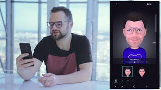 Išbandome Samsung S9 ir S9+ animuotus jaustukus (ang. AR emoji)