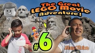 The GREAT LEGO MOVIE ADVENTURE! Episode 6 - MOUNT RUSHMORE