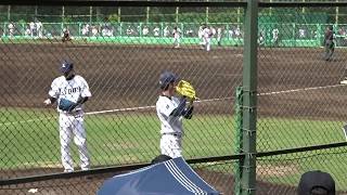 2017.6.24西武・今井達也投手がファーム公式戦のブルペン投球に登場！！