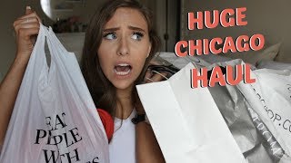 HUGE CHICAGO TRY ON HAUL | TOPSHOP, BRANDY MELVILLE, & MORE!