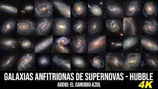 Galaxias anfitrionas de Supernovas - Gran Colección Hubble 4K