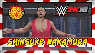 WWE 2K16 Shinsuke Nakamura CAW Formula+Entrance & Finisher